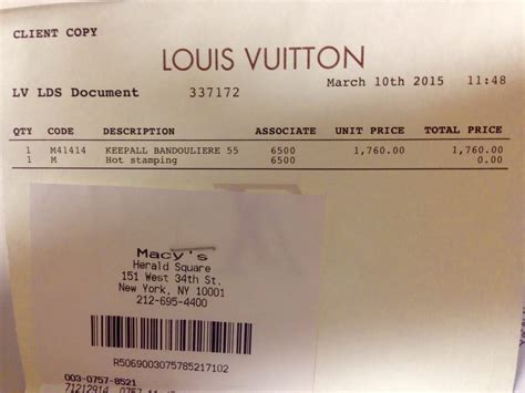 what does a louis vuitton receipt look like|louis vuitton receipt maker.